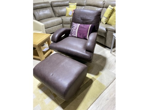 Hughie Doyle Furniture ¦ Gorey ¦ PRG970 Swivel Chair & Foot Stool