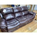 PVL 923 Brown 3-2-1 Piece Sofa
